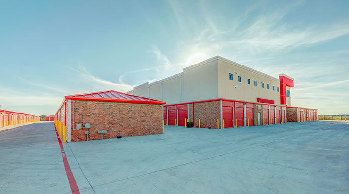 exterior view of new public storage units fort worth texas